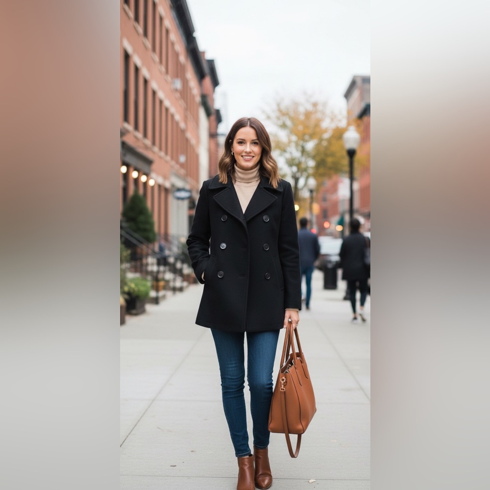 Michael Kors Wool Pea Coat